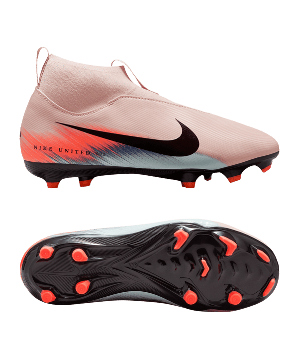 Nike Jr Air Zoom Mercurial Superfly X Acdemy FG/MG United Kids Rot F600