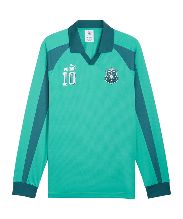 PUMA Future.Puma.Archive T7 Drill Longsleeve T-Shirt Grün F40