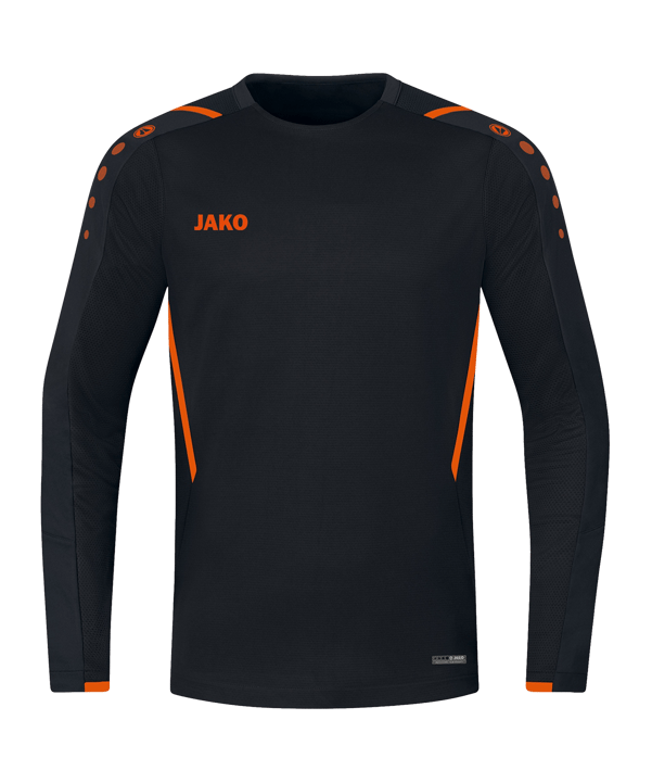 JAKO Challenge Sweatshirt Schwarz Orange F807