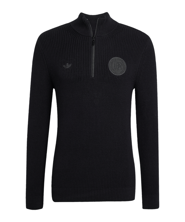 adidas DFB Deutschland 125 Anniversary HalfZip Sweatshirt Schwarz