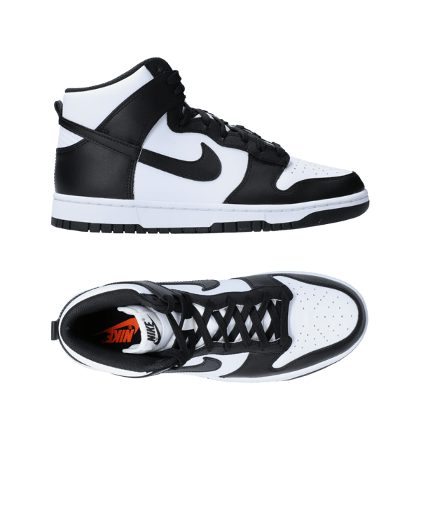 Nike Dunk High Retro Schwarz Weiss F105