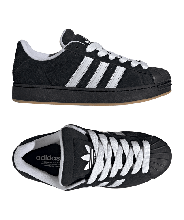 adidas Superstar St Schwarz