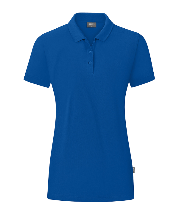JAKO Organic Polo Shirt Damen Blau F400