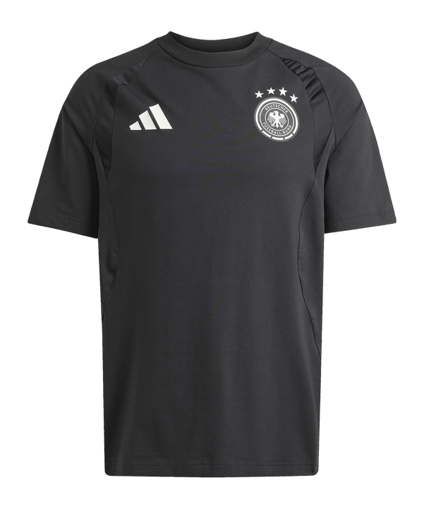 adidas DFB Deutschland Tiro Travel T-Shirt Schwarz
