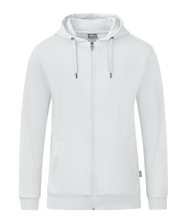 JAKO Organic Kapuzenjacke Weiss F000