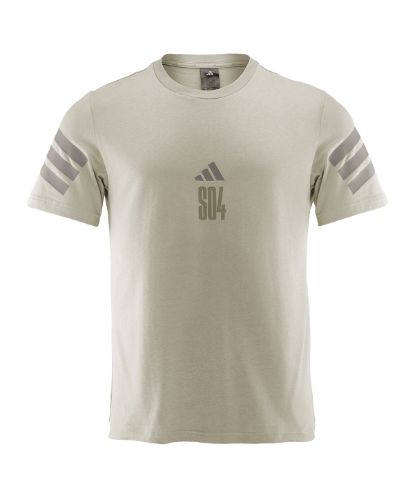 adidas FC Schalke 04 Z.N.E. T-Shirt Beige