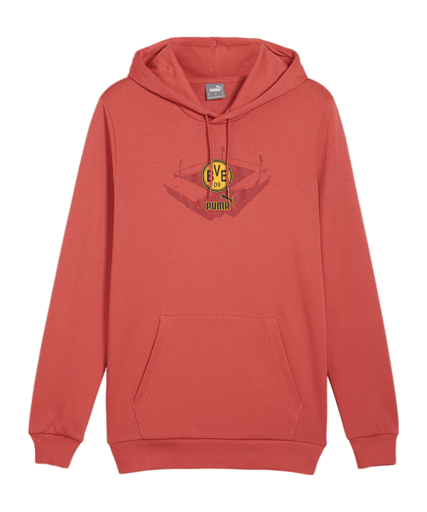 PUMA BVB Dortmund Ftbl ICONS Hoody Rot F04