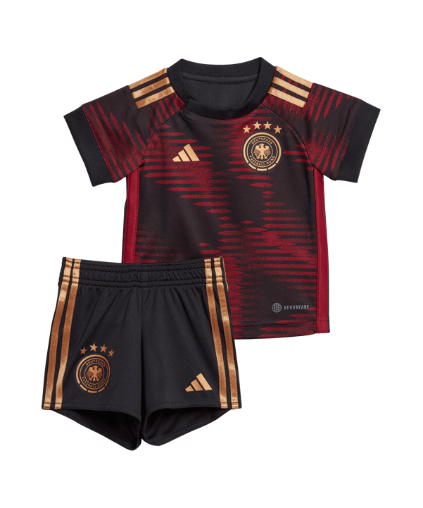 adidas DFB Deutschland Babykit Away WM 2022 Schwarz