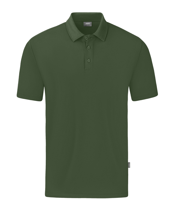 JAKO Organic Stretch Polo Shirt Grün F240