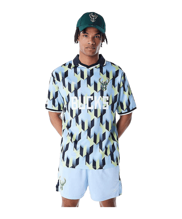 New Era Soccer Trikot Blau