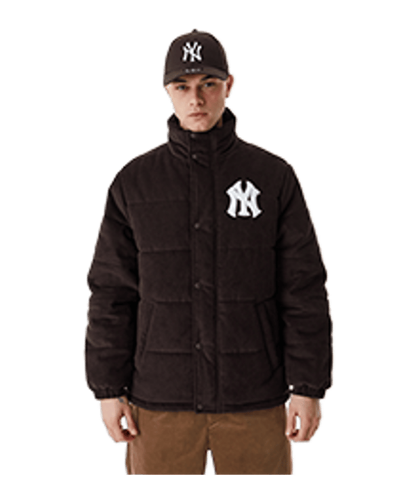 New Era Mlb New York Yankees Cord Jacke Braun