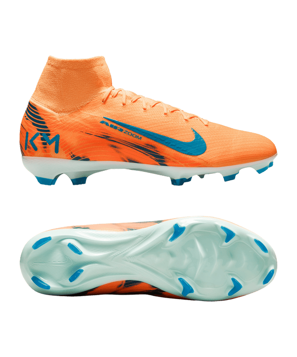Nike Air Zoom Mercurial Superfly X Pro FG Kylian Mbappe Signature Orange F801