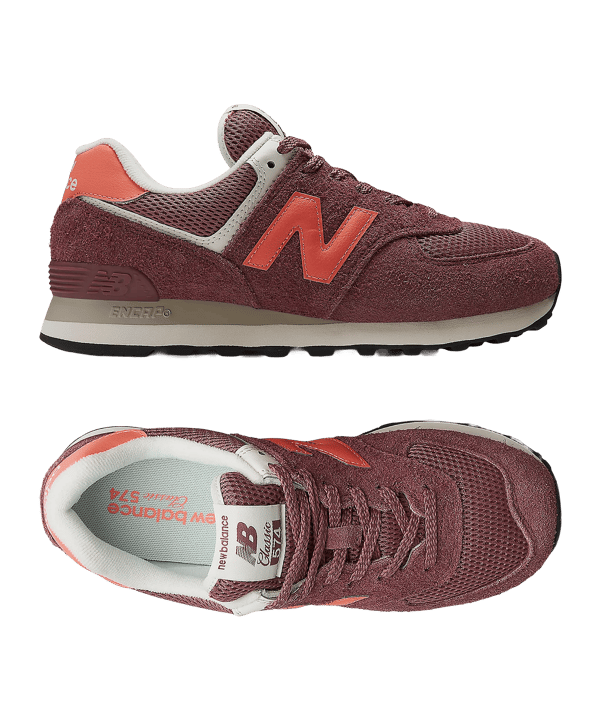 New Balance 574 Rot