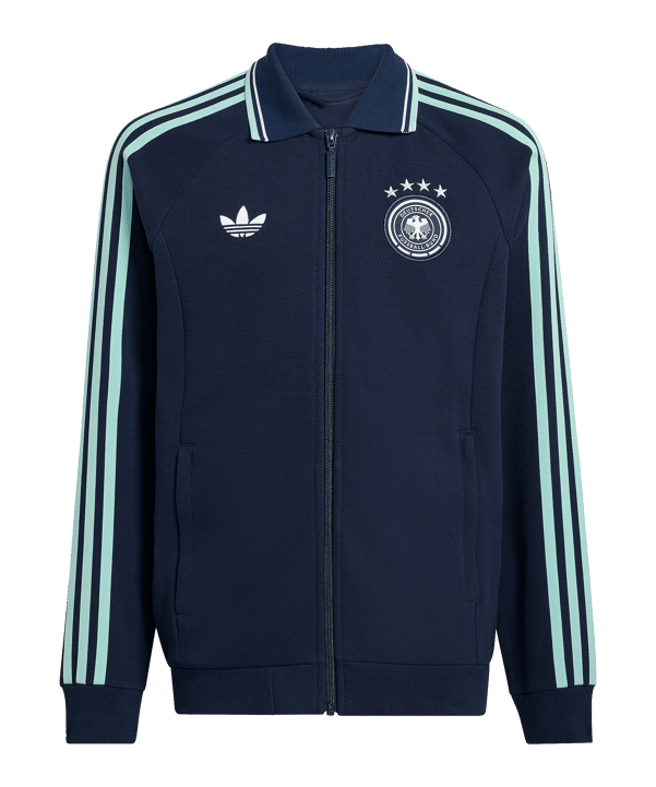 adidas Originals DFB Deutschland Anthem Jacke Kids Blau