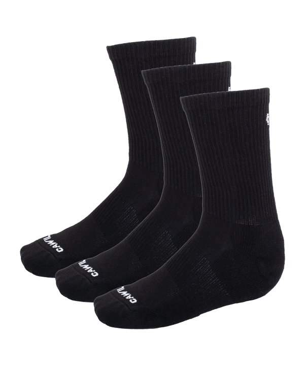 Cawila GEAR Socken PREMIUM CREW Schwarz