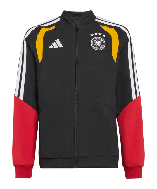 adidas DFB Deutschland Tiro Präsentationsjacke Kids Schwarz