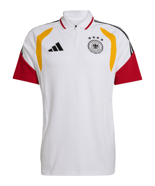 adidas DFB Deutschland Tiro Polo Weiß