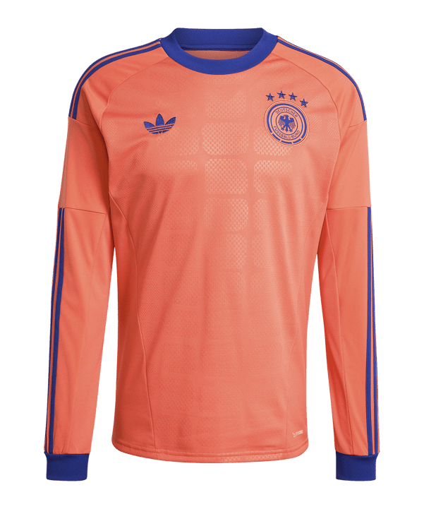 adidas DFB Deutschland Torwarttrikot Langarm Away WM 2026 Orange