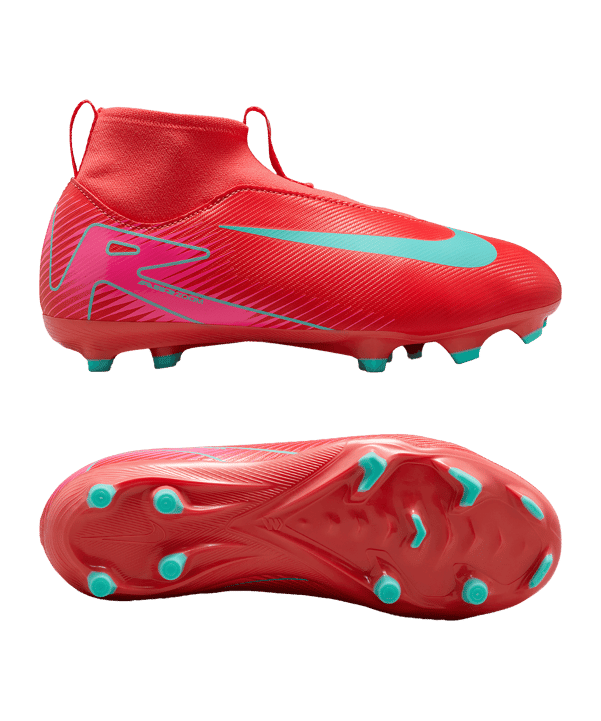 Nike Jr Air Zoom Mercurial Superfly X Academy MG Mad Energy Kids Rot F800