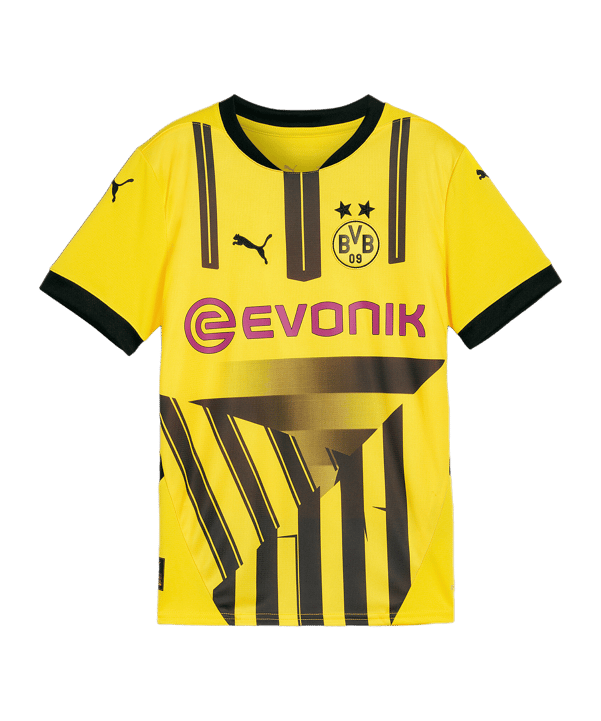 PUMA BVB Dortmund Trikot Cup 2024/2025 Kids Gelb F01