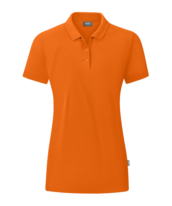 JAKO Organic Polo Shirt Damen Orange F360