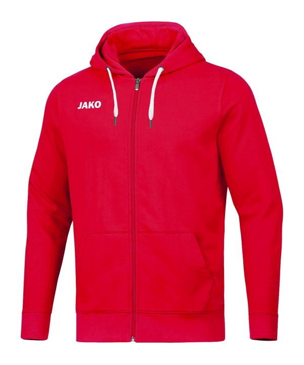 JAKO Base Kapuzenjacke Damen Rot F01