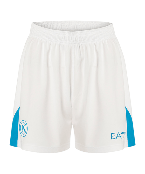 EA7 SSC Neapel Short Home 2024/2025 Weiss