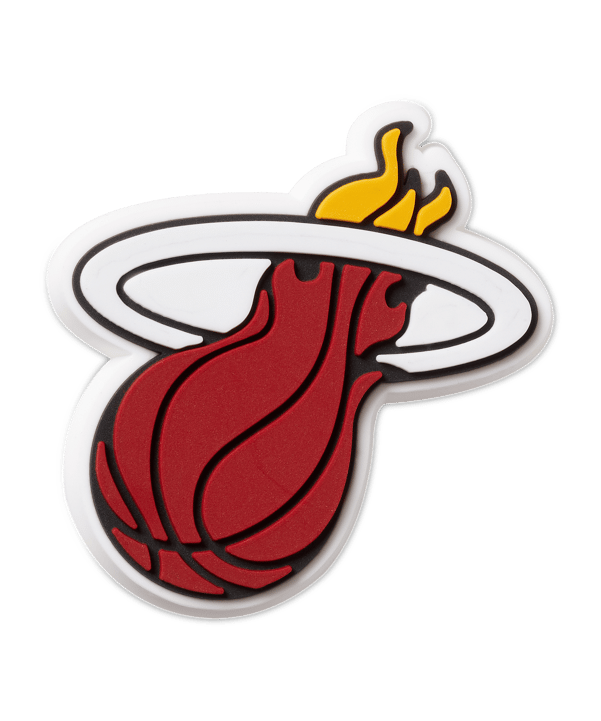 Crocs NBA Miami Heat Logo Pin Mehrfarbig