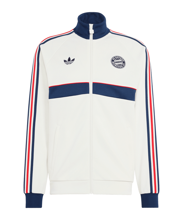 adidas Originals FC Bayern München Jacke Weiß