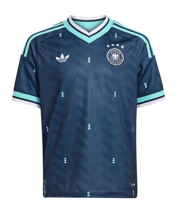 adidas DFB Deutschland Trikot Away WM 2026 Kids Blau