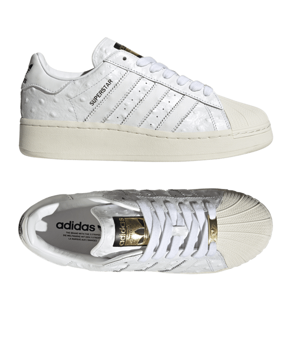 adidas Originals Superstar XLG Weiss Gold