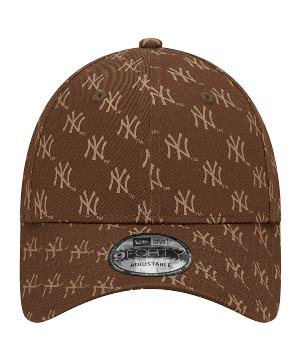 New Era New York Yankees New York Yankees Monogram 9Forty Cap Braun