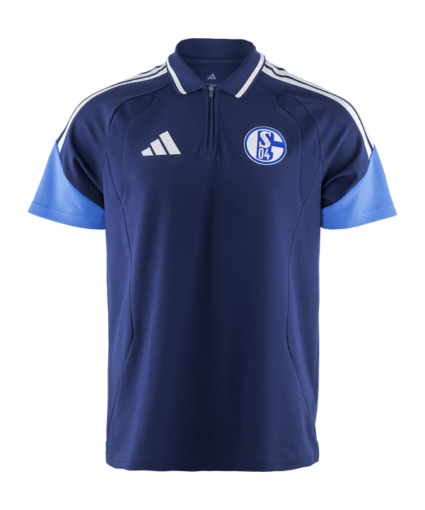 adidas FC Schalke 04 Team Polo Blau