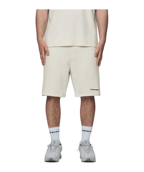 Pegador Logo Heavy Short Beige