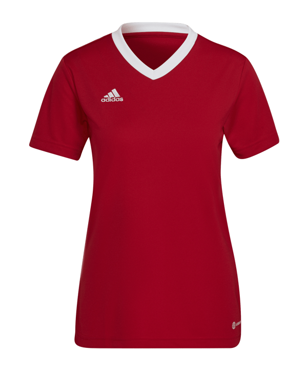 adidas Entrada 22 Trikot Damen Rot Weiss