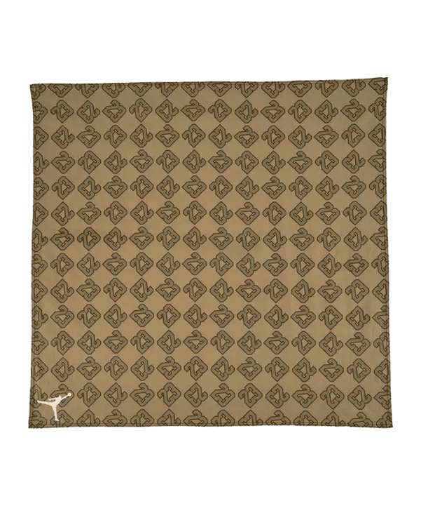 Jordan X All-Over Printed Flight Bandana Stirnband Braun F28