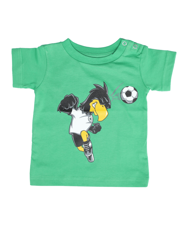DFB Deutschland Paule Kopfball T-Shirt Kids Grün
