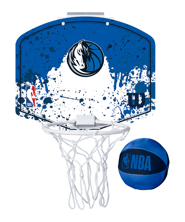 Wilson NBA Team Mini Hoop Basketball Set Mini Basketballkorb Mehrfarbig