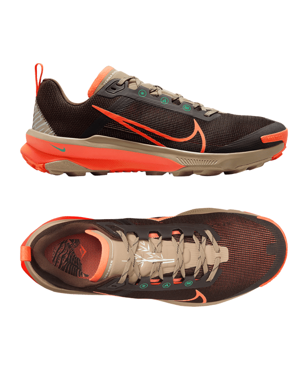 Nike React Terra Kiger 9 Laufschuh Braun F202