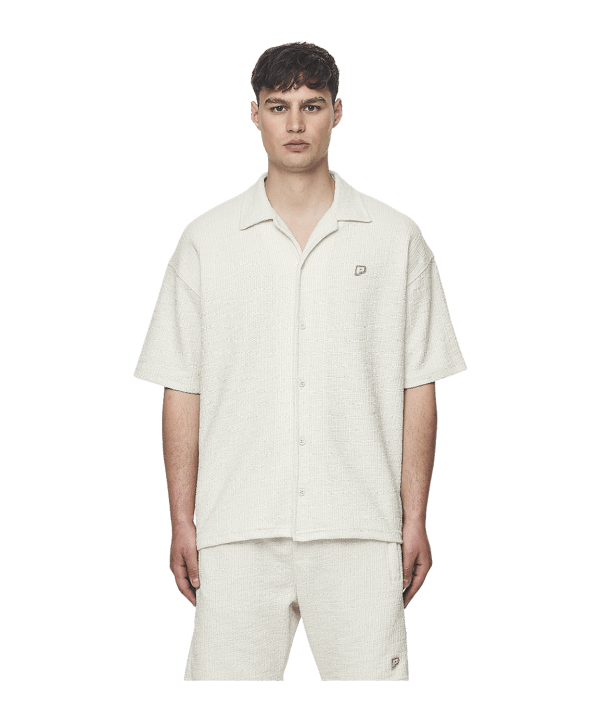 Pegador Libco Structured Knit T-Shirt Beige