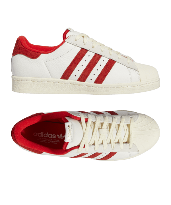 adidas Originals Superstar 82 Weiss Rot