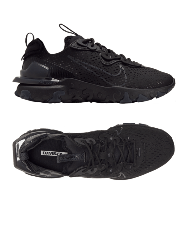 Nike React Vision Schwarz F004