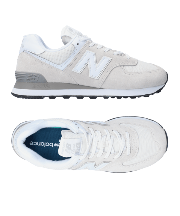 New Balance 574 Weiss FEVW