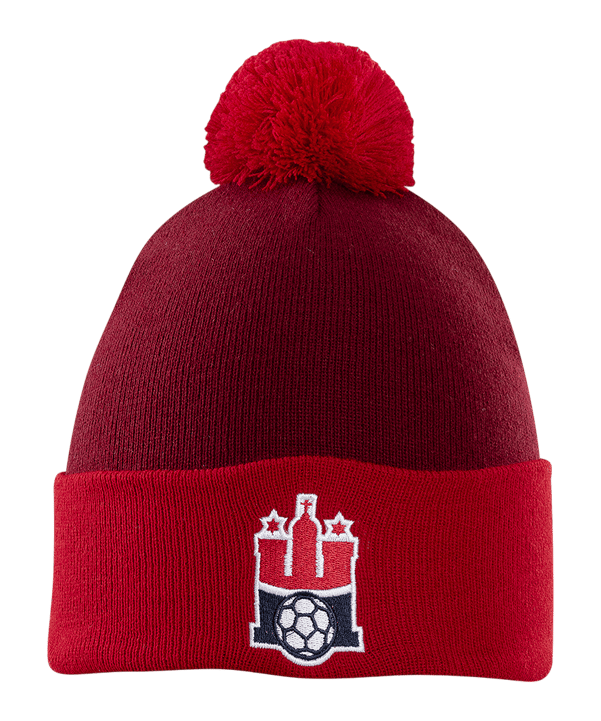 HSV Handball Signet Bommel Mütze Rot