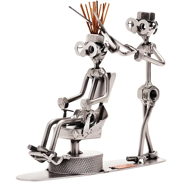 Schraubenmännchen Friseur