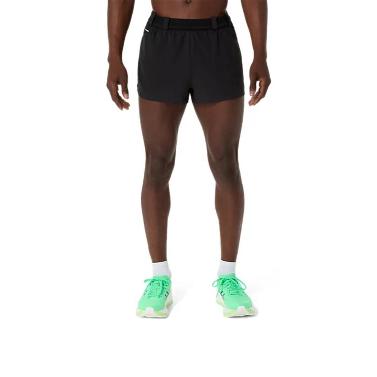 Asics Metarun Split Shorts Schwarz, Größe S