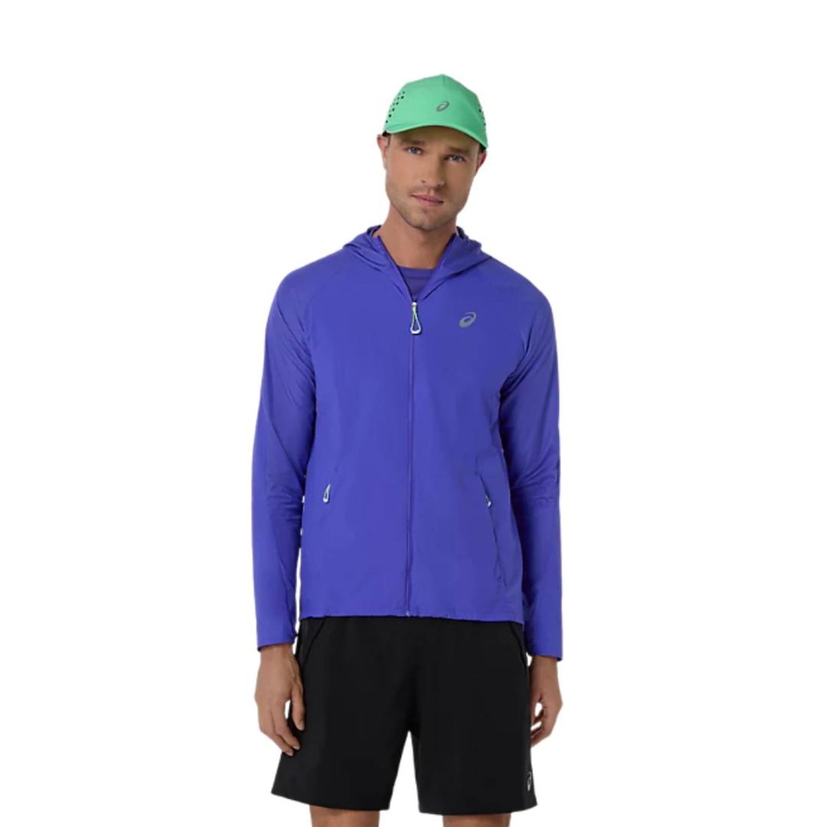 Asics Road Packable Jacke Lila, Größe S