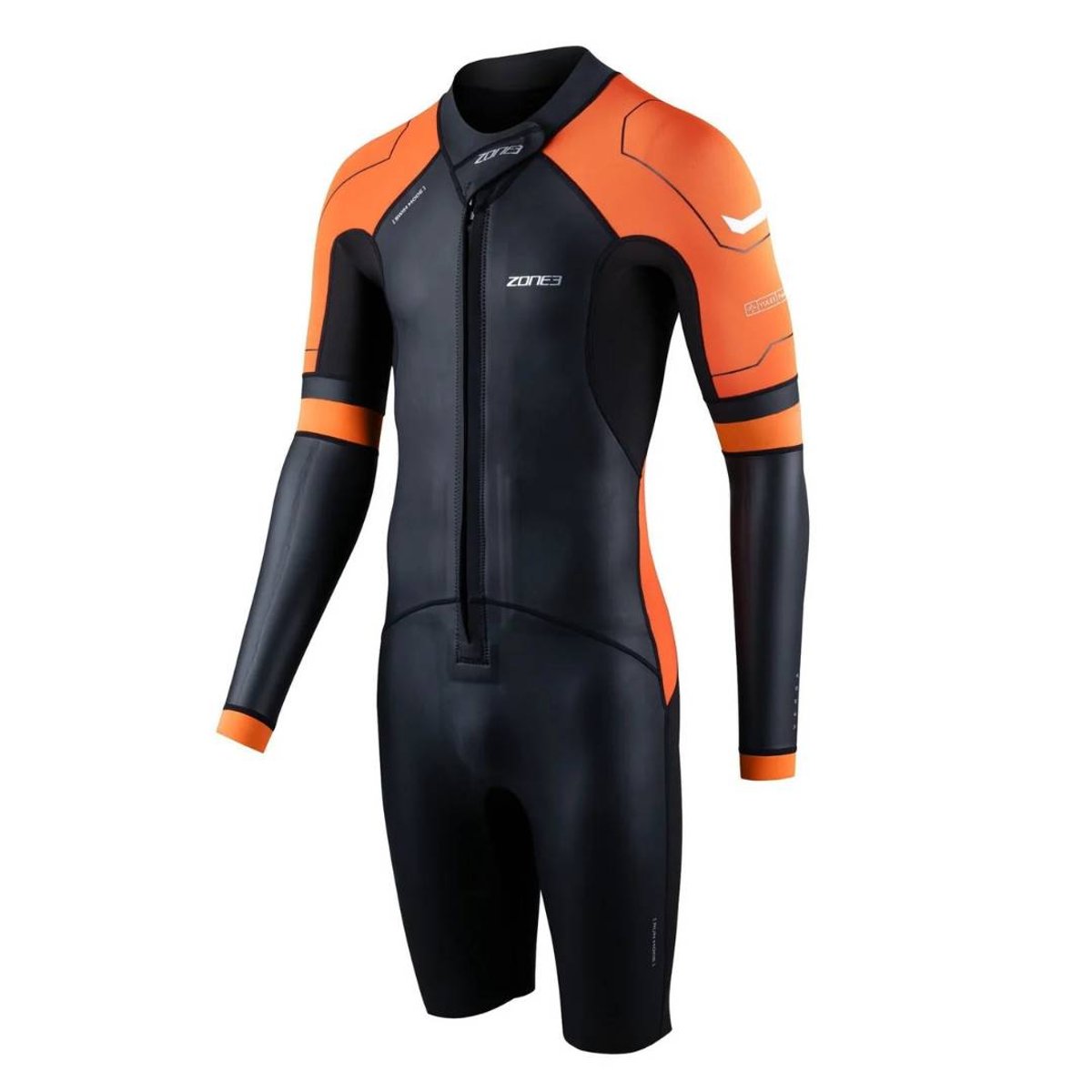 Zone3 Versa Swimrun Neopren Schwarz Orange, Größe S