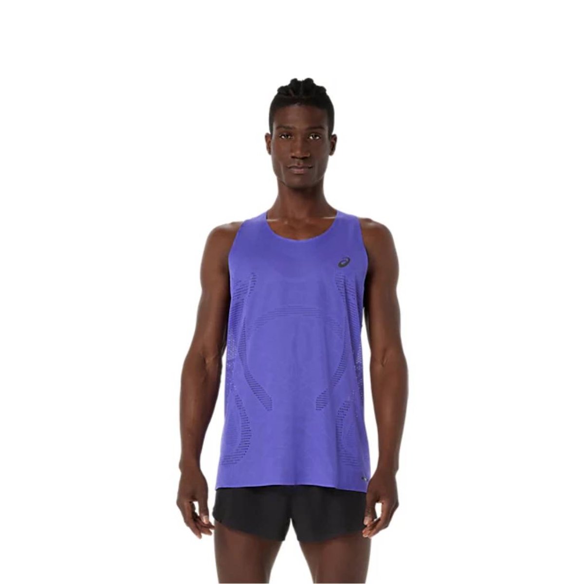 ASICS Metarun Ärmelloses T-Shirt Lila, Größe XS.