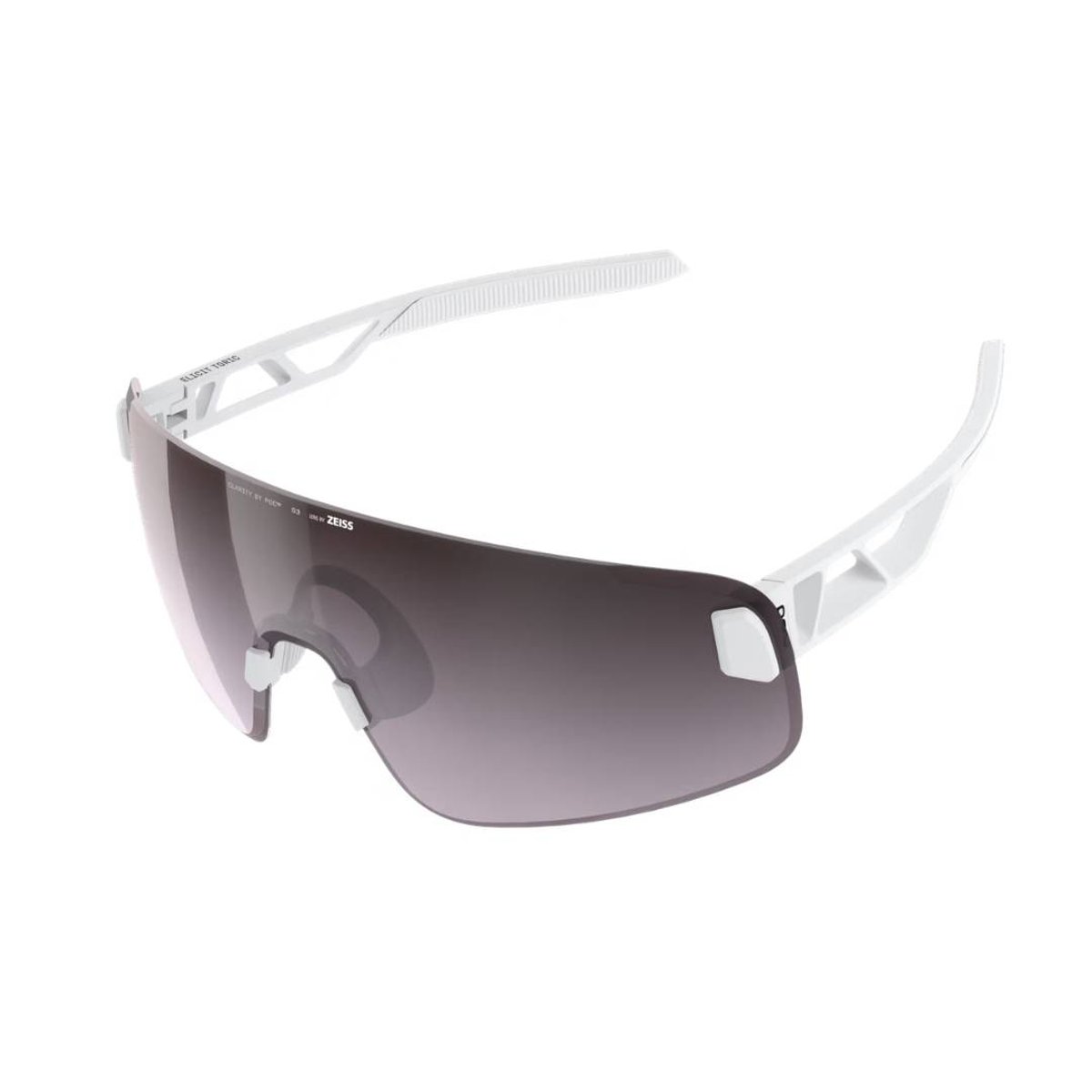 POC Elicit Brille Weiß Graues Glas